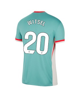 Atletico Madrid Axel Witsel #20 Auswärtstrikot 2024-25 Kurzarm